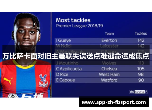 万比萨卡面对旧主曼联失误送点难逃命运成焦点